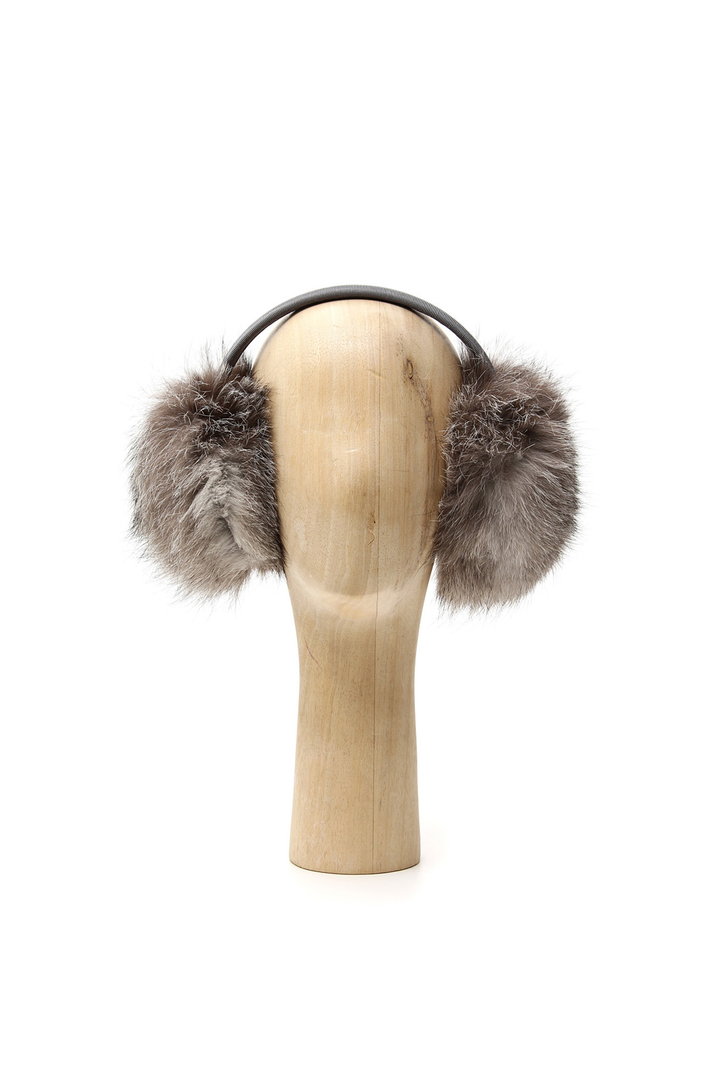 Fox fur ear muffs Intrend Fox fur ear muffs Intrend