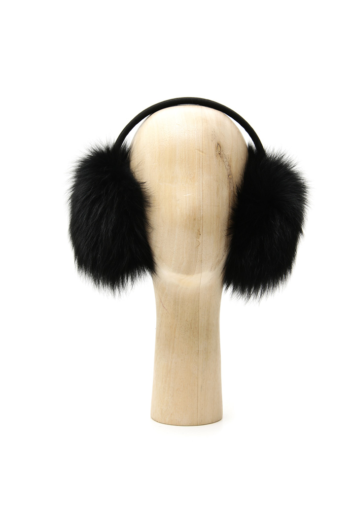 Fox fur ear muffs Intrend Fox fur ear muffs Intrend