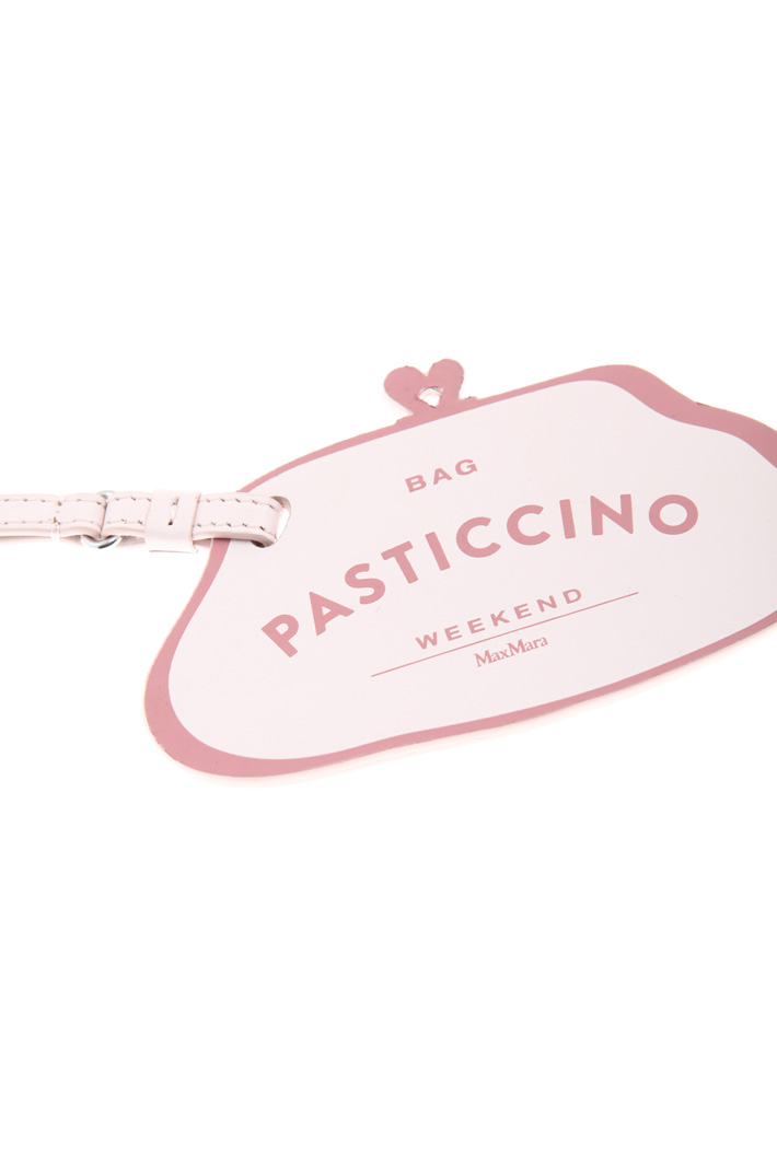 Leather bag tag Intrend Leather bag tag Intrend