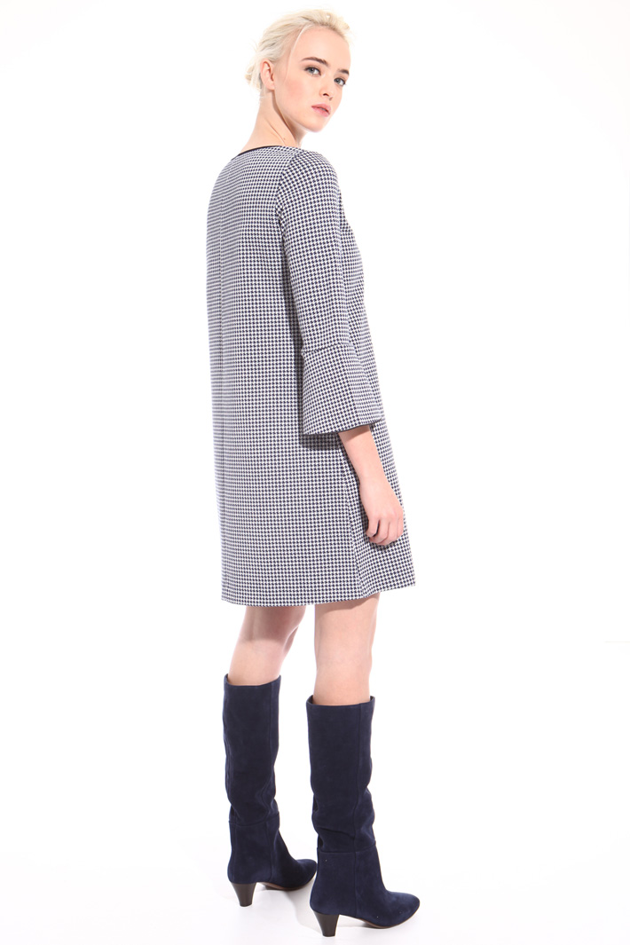 Jacquard jersey dress Intrend Jacquard jersey dress Intrend