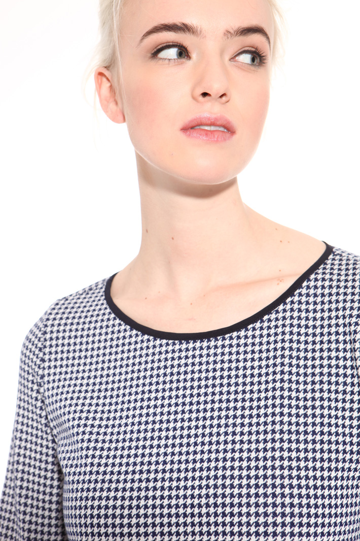 Jacquard jersey dress Intrend Jacquard jersey dress Intrend