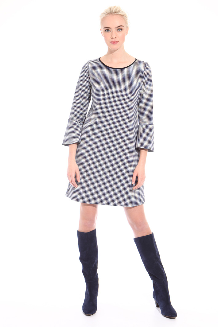 Jacquard jersey dress Intrend Jacquard jersey dress Intrend