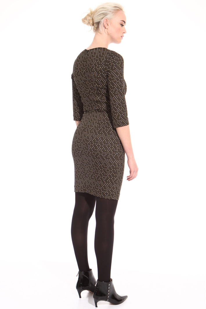 Fitted jersey dress Intrend Fitted jersey dress Intrend