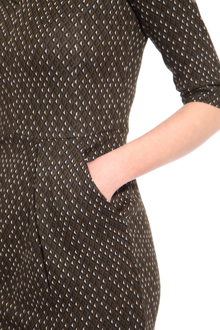 Fitted jersey dress Intrend Fitted jersey dress Intrend