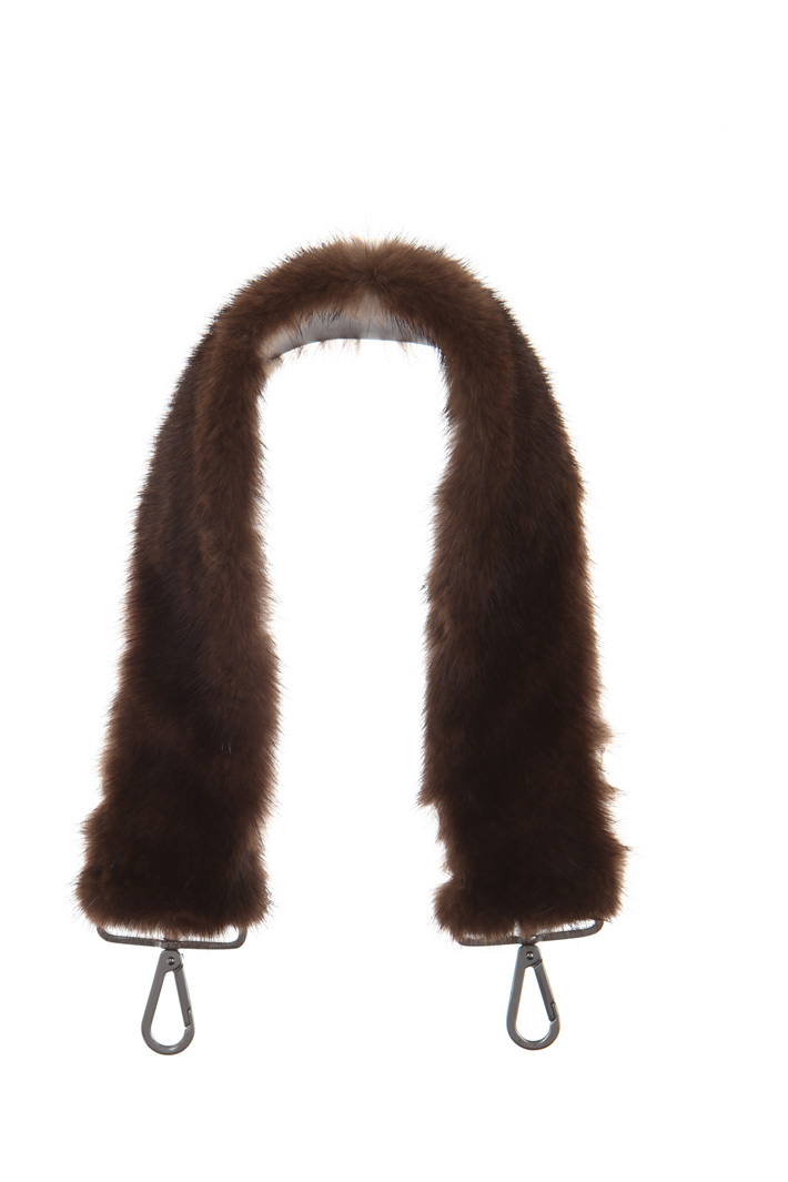 Mink and leather crossbody Intrend Mink and leather crossbody Intrend