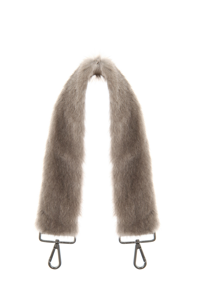 Mink and leather crossbody Intrend Mink and leather crossbody Intrend