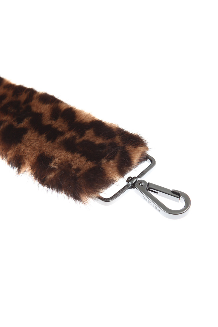 Printed fur strap Intrend Printed fur strap Intrend