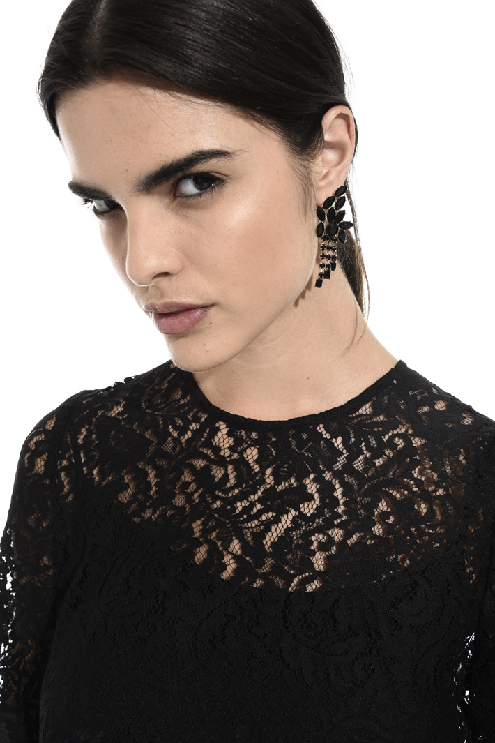 Glass earrings Intrend Glass earrings Intrend