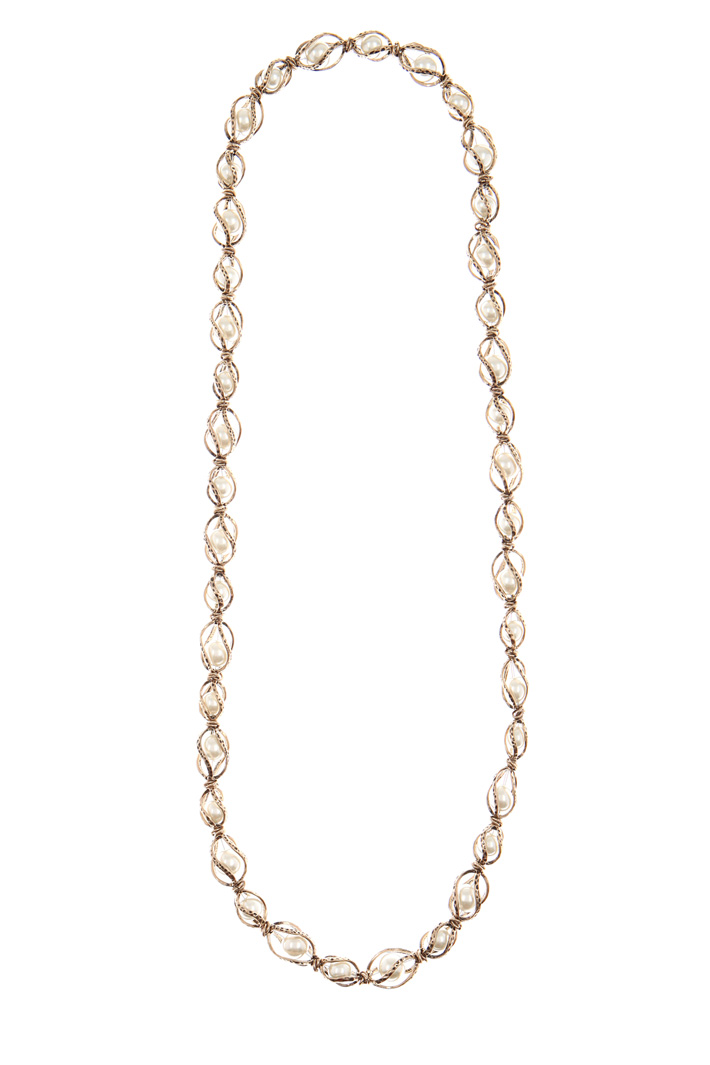 Bead necklace Intrend Bead necklace Intrend
