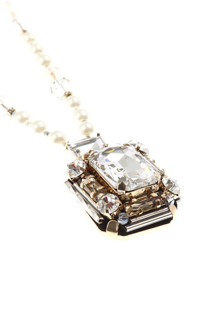Long bead necklace Intrend Long bead necklace Intrend