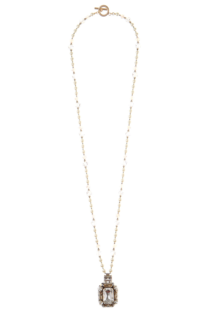Long bead necklace Intrend Long bead necklace Intrend