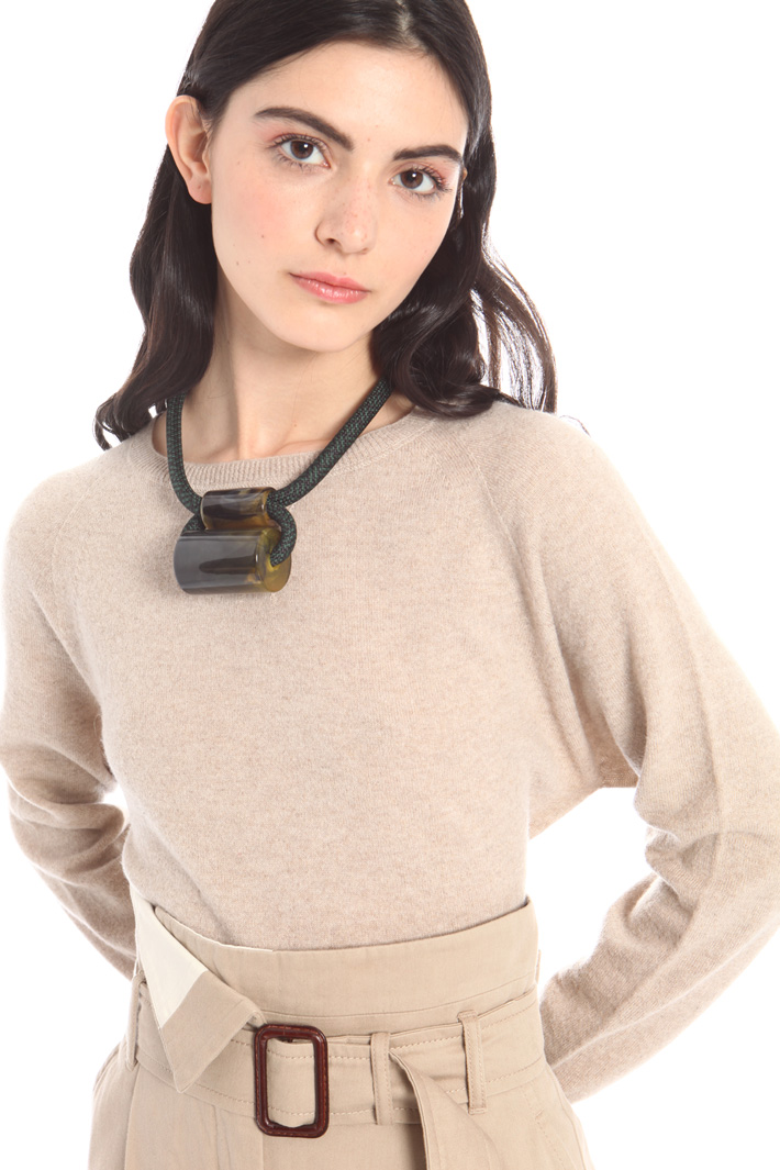 Resin necklace Intrend Resin necklace Intrend