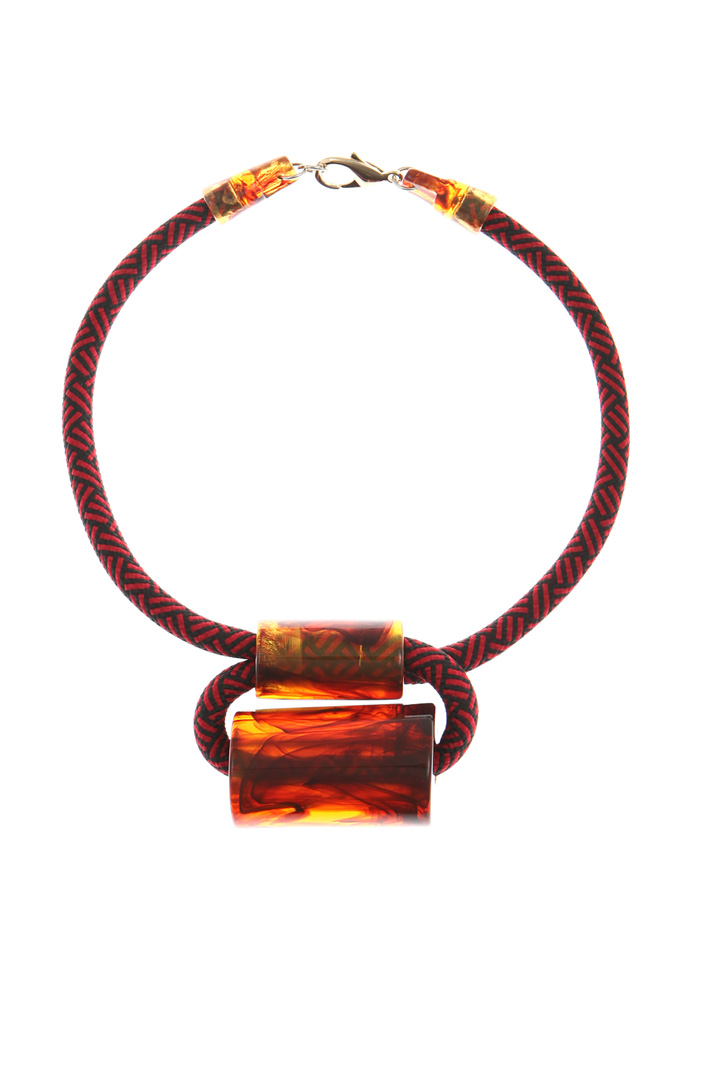Resin necklace Intrend Resin necklace Intrend