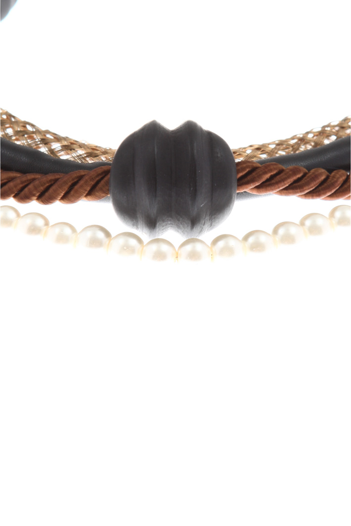 Ebony collar necklace Intrend Ebony collar necklace Intrend
