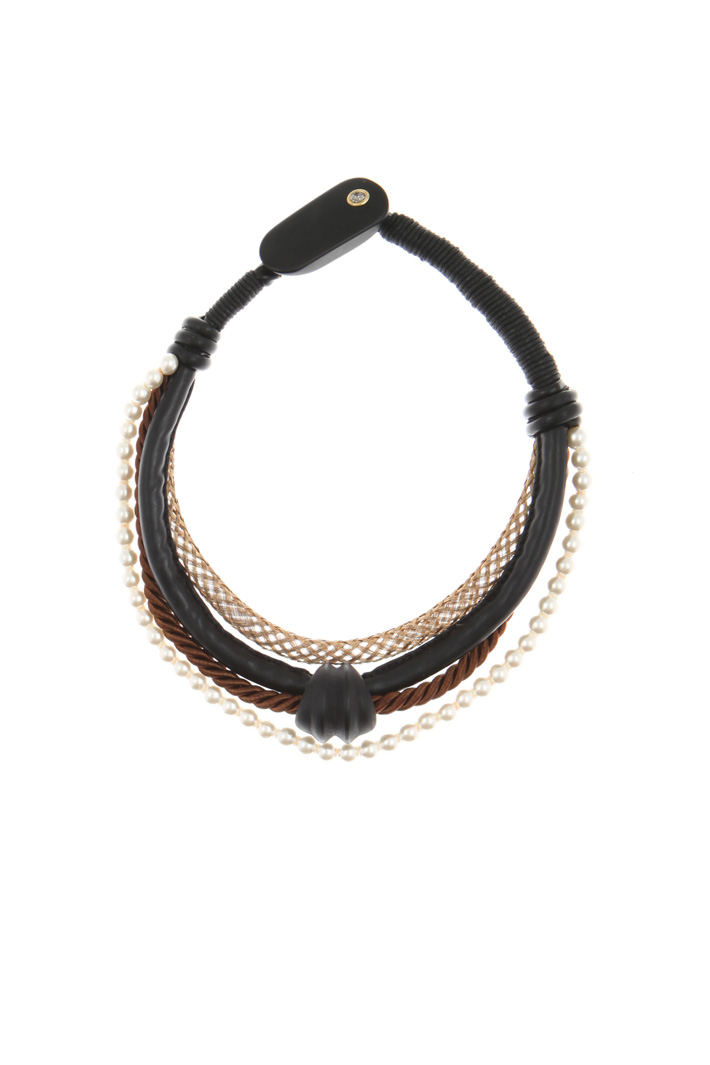 Ebony collar necklace Intrend Ebony collar necklace Intrend