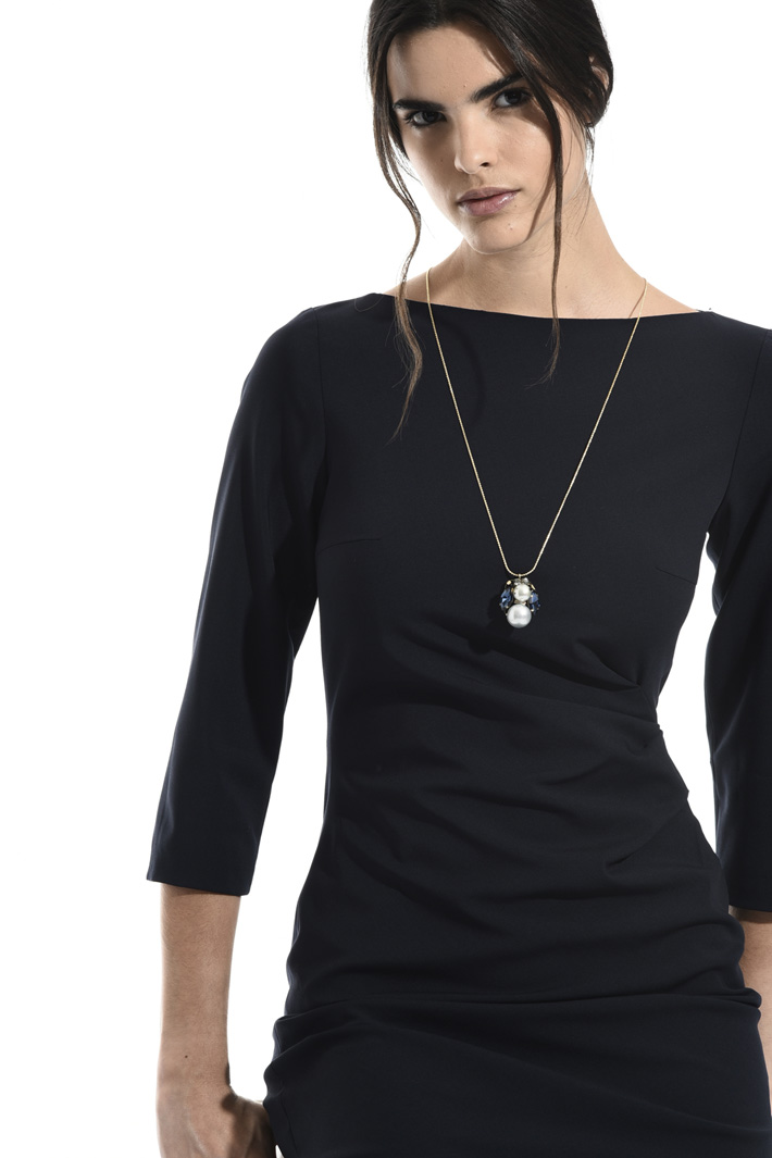 Necklace with glass charm Intrend Necklace with glass charm Intrend