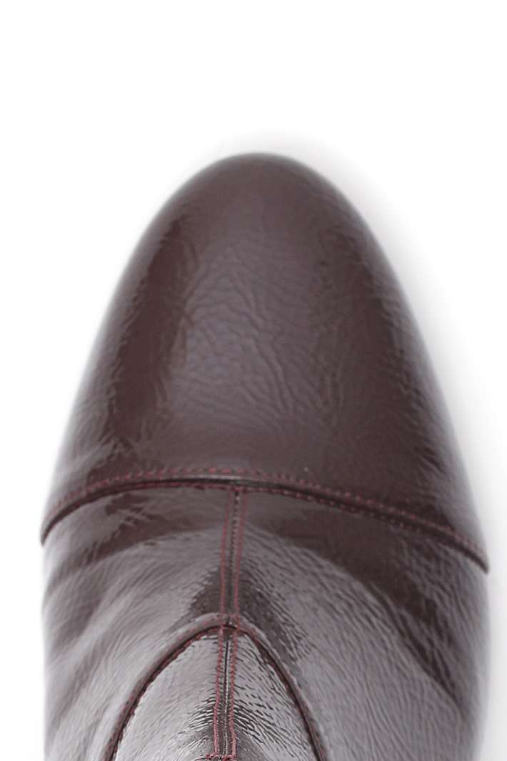 Crinkle effect ankle-boots Intrend Crinkle effect ankle-boots Intrend