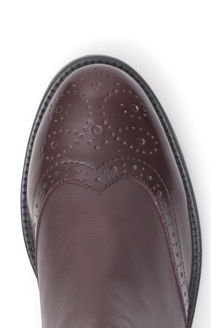 Leather Chelsea boots Intrend Leather Chelsea boots Intrend