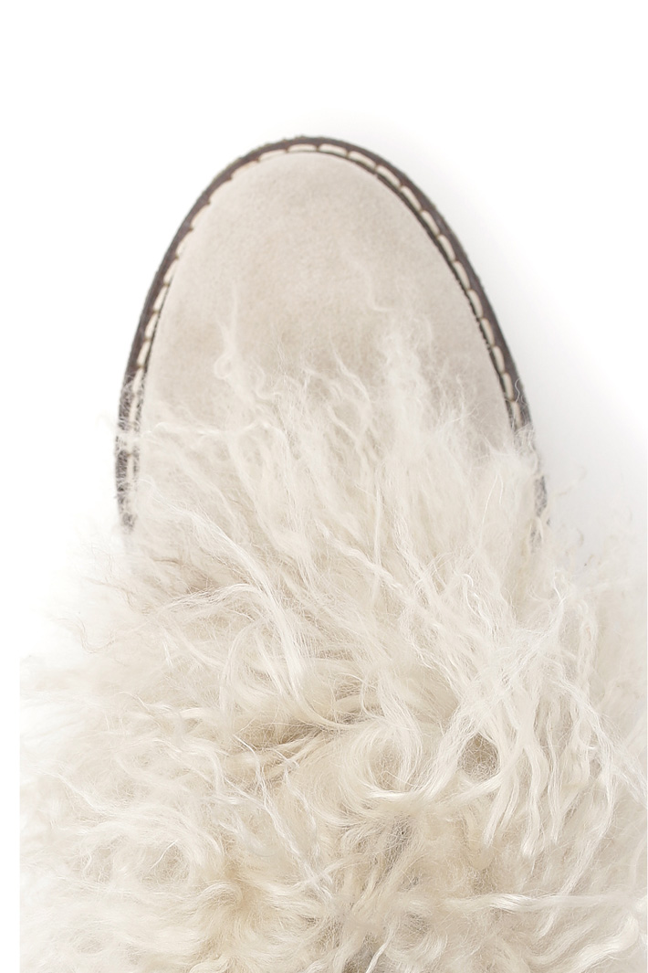 Mongolian fur boots Intrend Mongolian fur boots Intrend