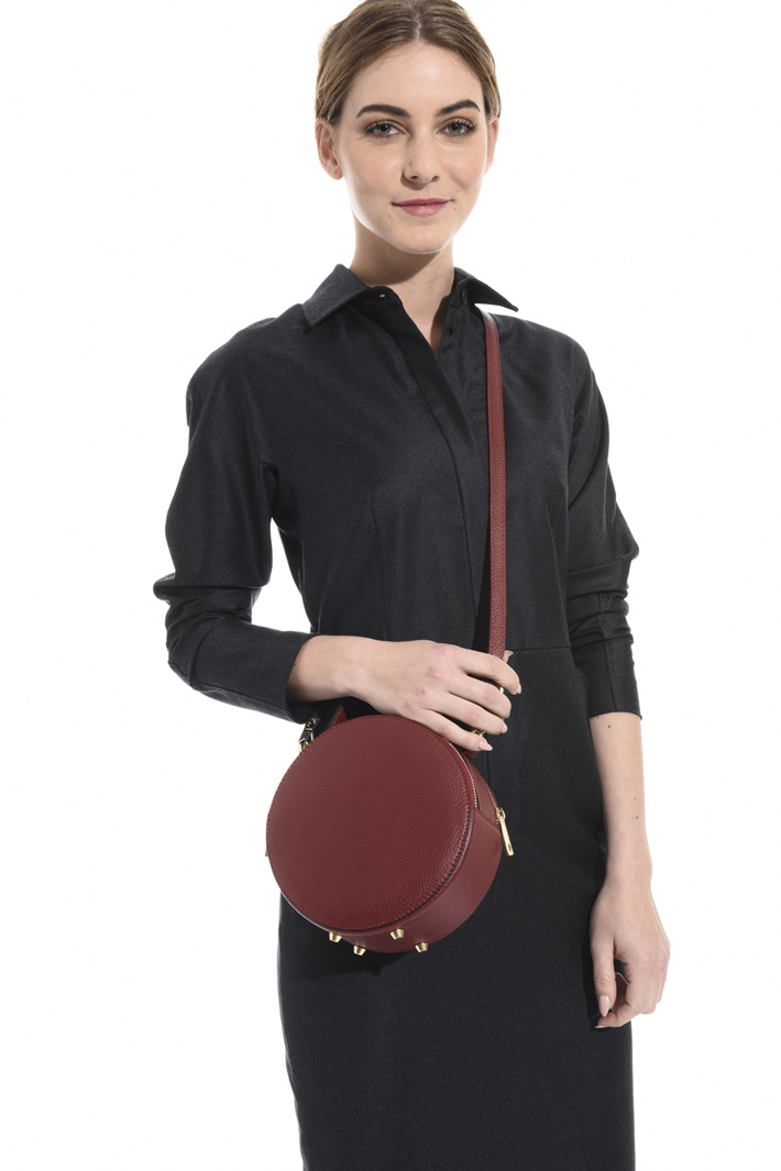 Round leather bag Intrend Round leather bag Intrend