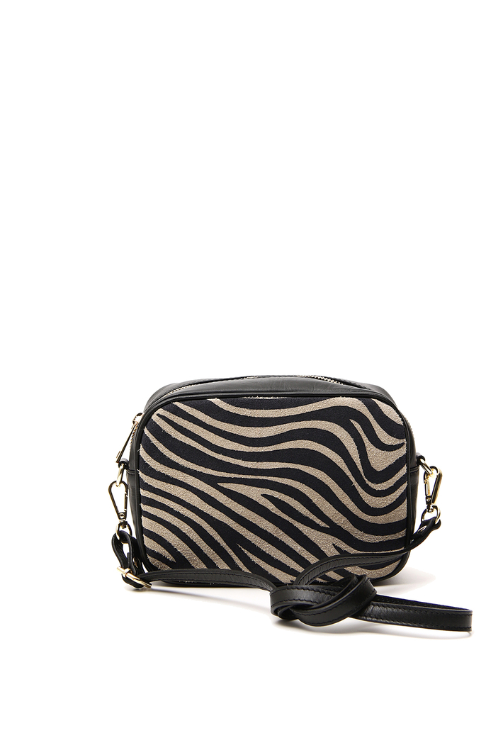 Borsa con inserto a fantasia Intrend Borsa con inserto a fantasia Intrend