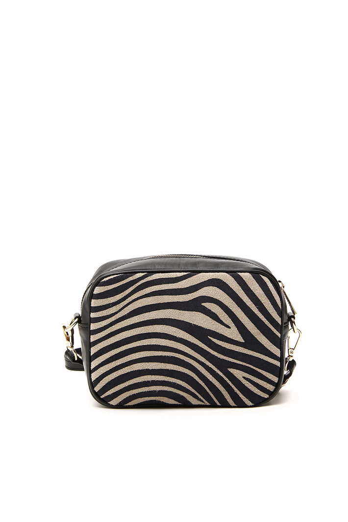 Borsa con inserto a fantasia Intrend Borsa con inserto a fantasia Intrend