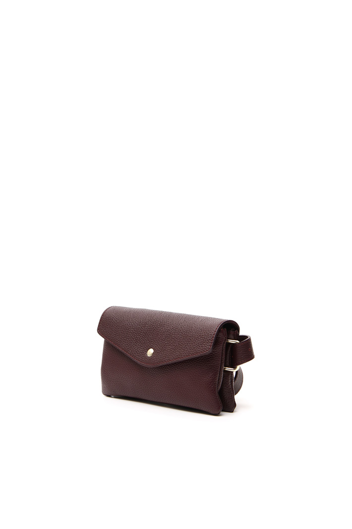 Leather envelope belt bag Intrend Leather envelope belt bag Intrend
