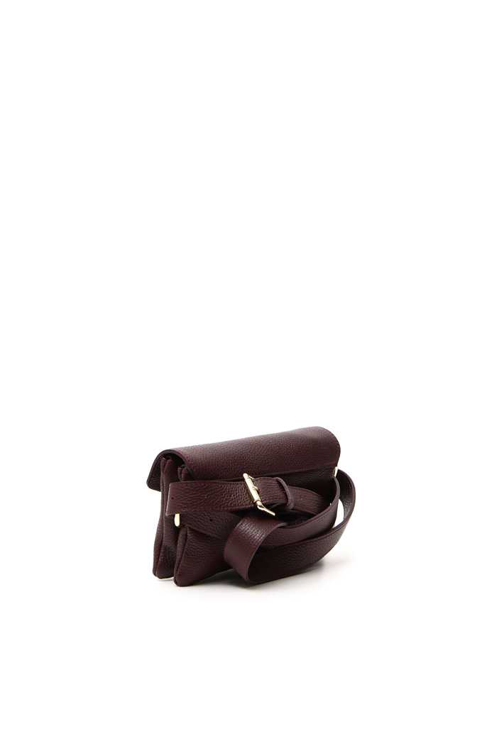 Leather envelope belt bag Intrend Leather envelope belt bag Intrend