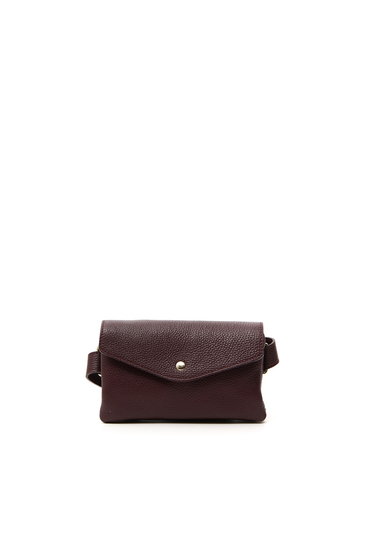 Leather envelope belt bag Intrend Leather envelope belt bag Intrend