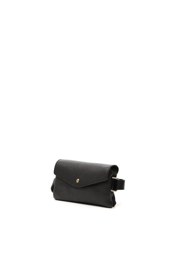 Leather envelope belt bag Intrend Leather envelope belt bag Intrend