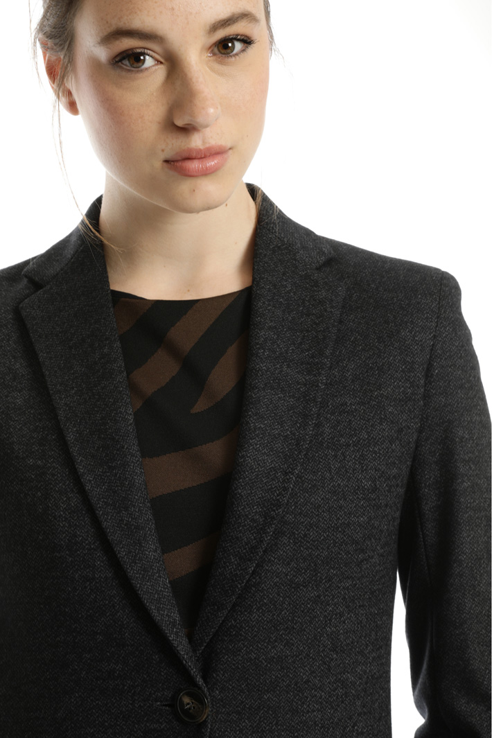 Jacquard jersey blazer Intrend Jacquard jersey blazer Intrend
