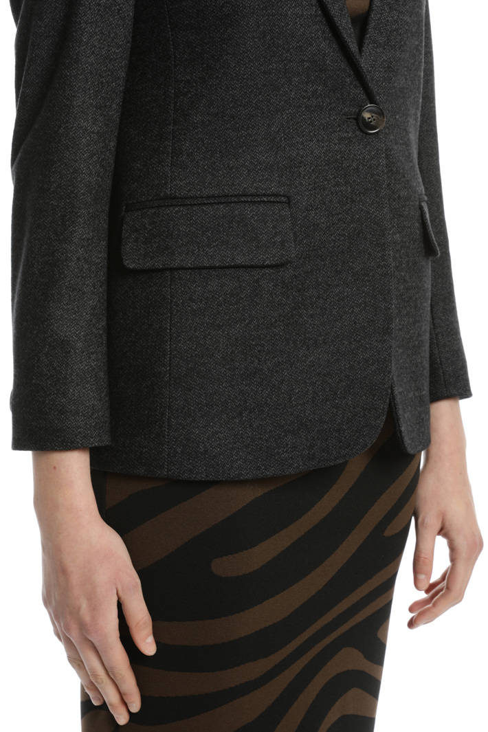 Jacquard jersey blazer Intrend Jacquard jersey blazer Intrend