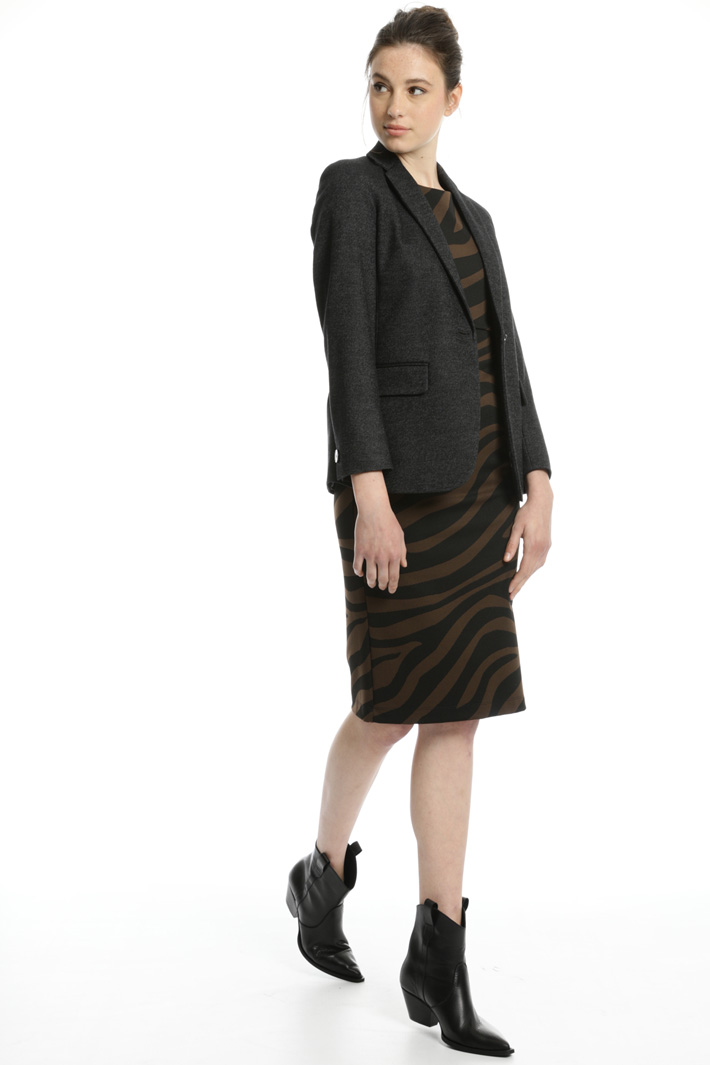 Jacquard jersey blazer Intrend Jacquard jersey blazer Intrend