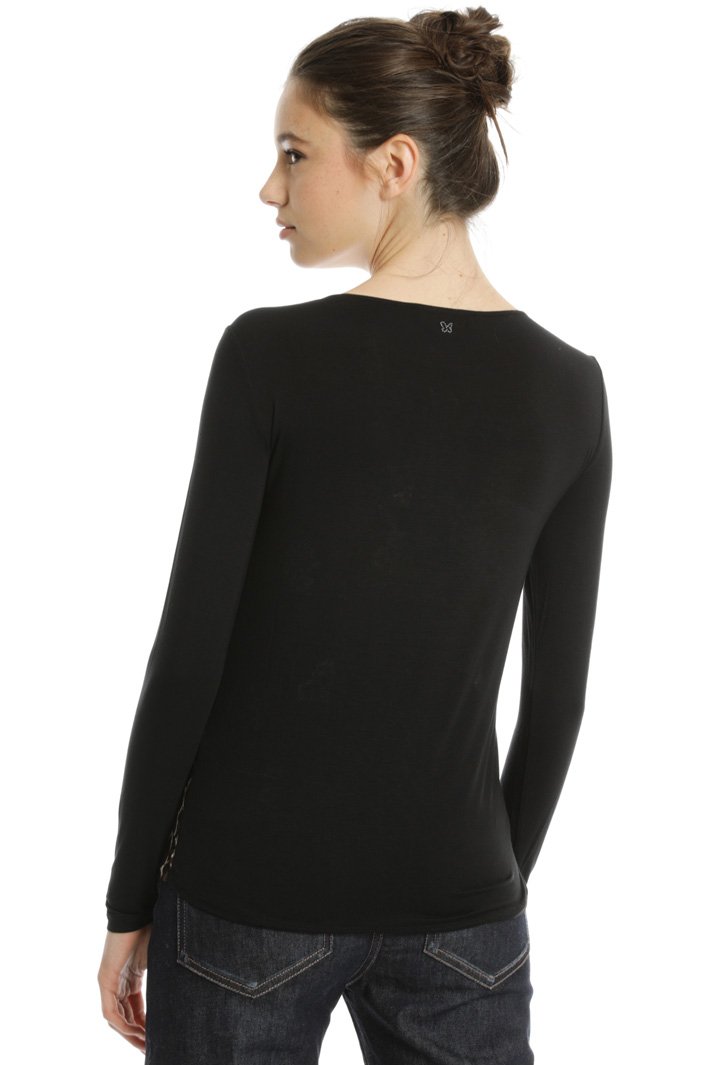 Silk and jersey sweater Intrend Silk and jersey sweater Intrend