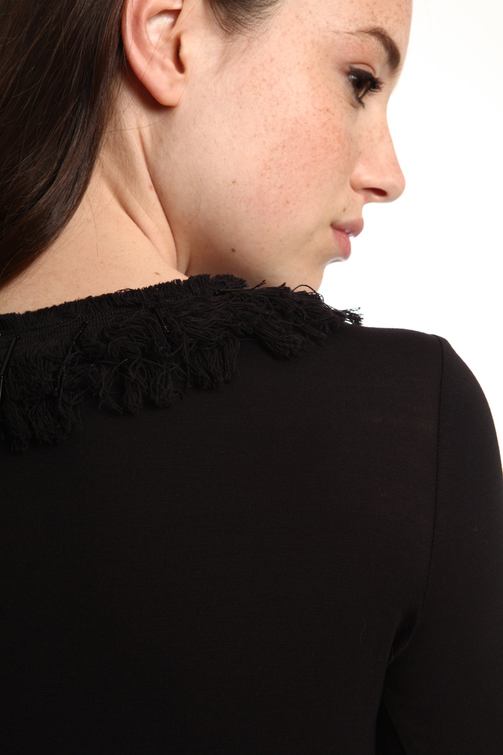 Silk and jersey sweater Intrend Silk and jersey sweater Intrend