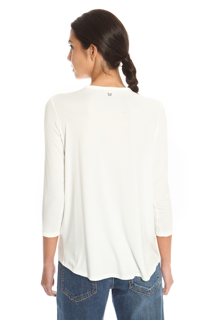Jersey T-shirt with pleats
Intrend Jersey T-shirt with pleats
Intrend