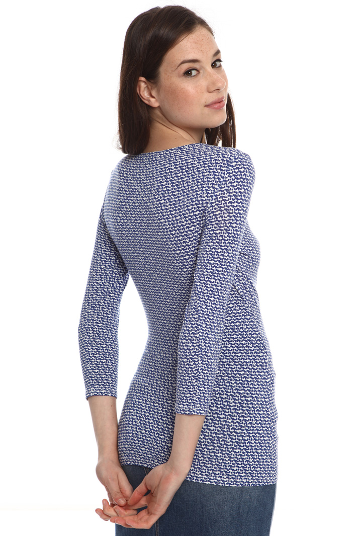 Draped collar top Intrend Draped collar top Intrend