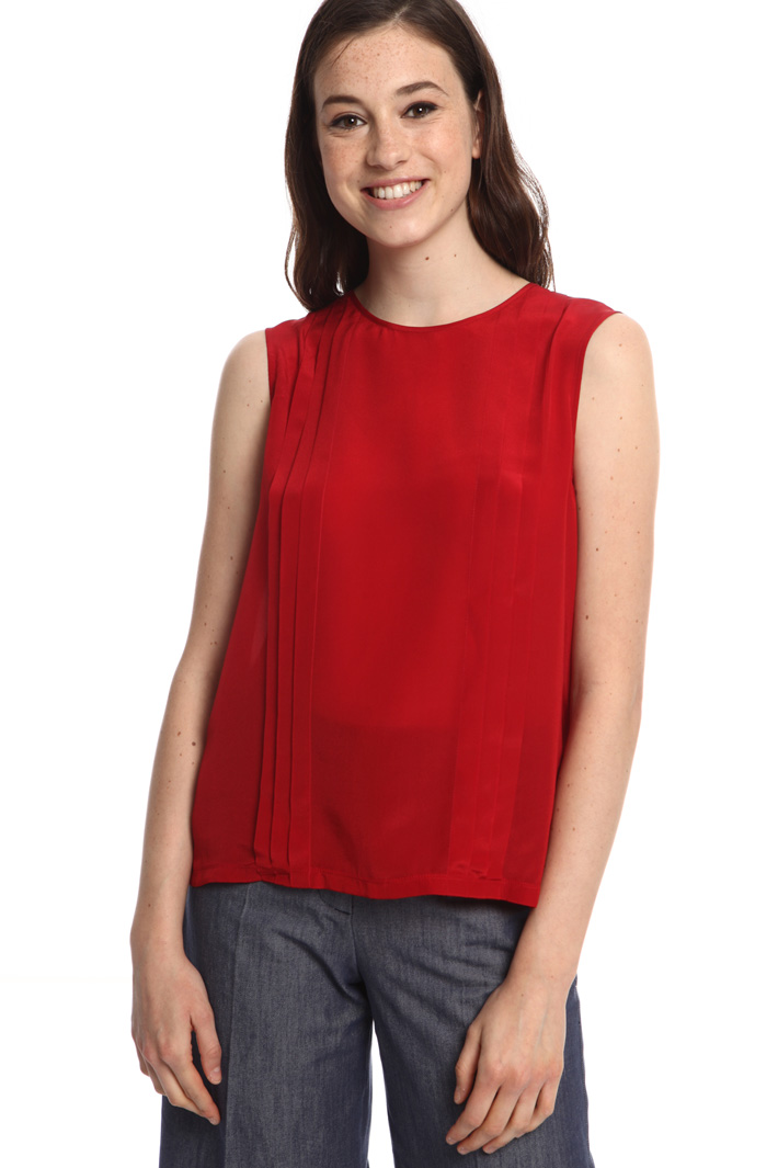 Silk and jersey top Intrend Silk and jersey top Intrend