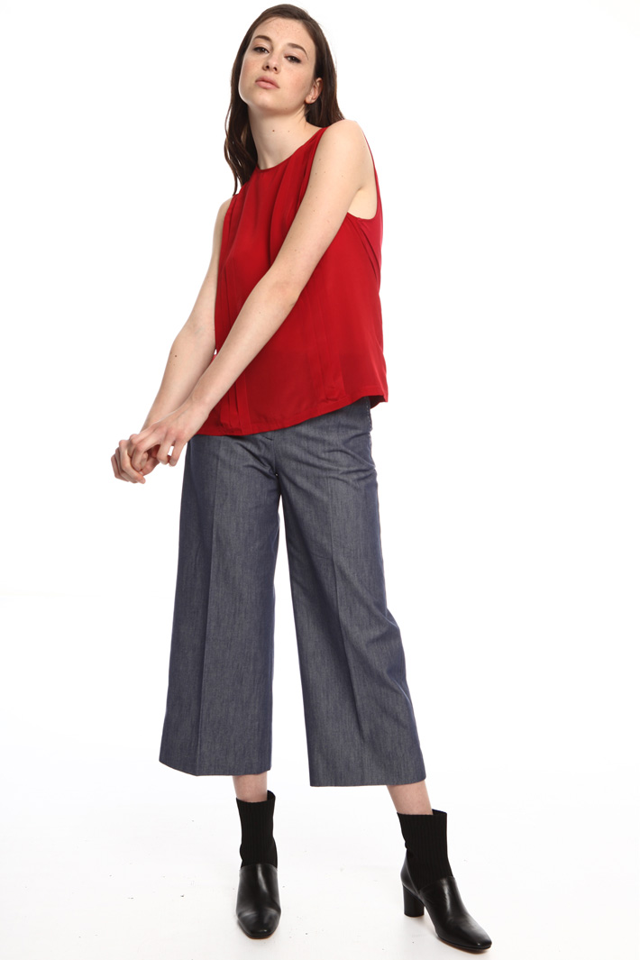 Silk and jersey top Intrend Silk and jersey top Intrend