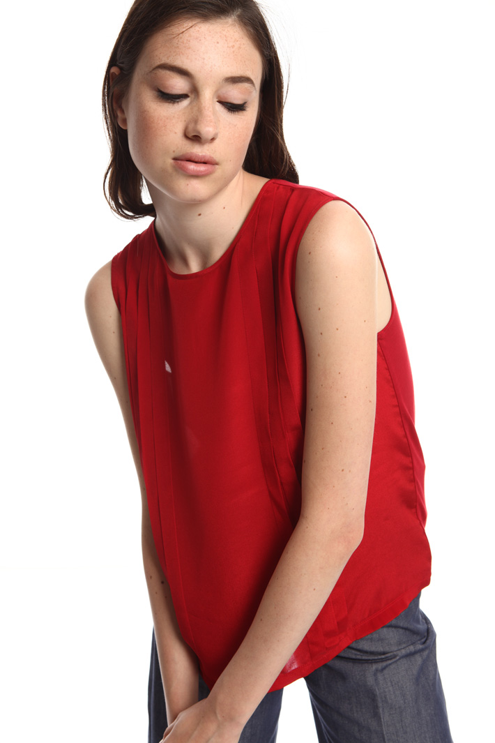 Silk and jersey top Intrend Silk and jersey top Intrend