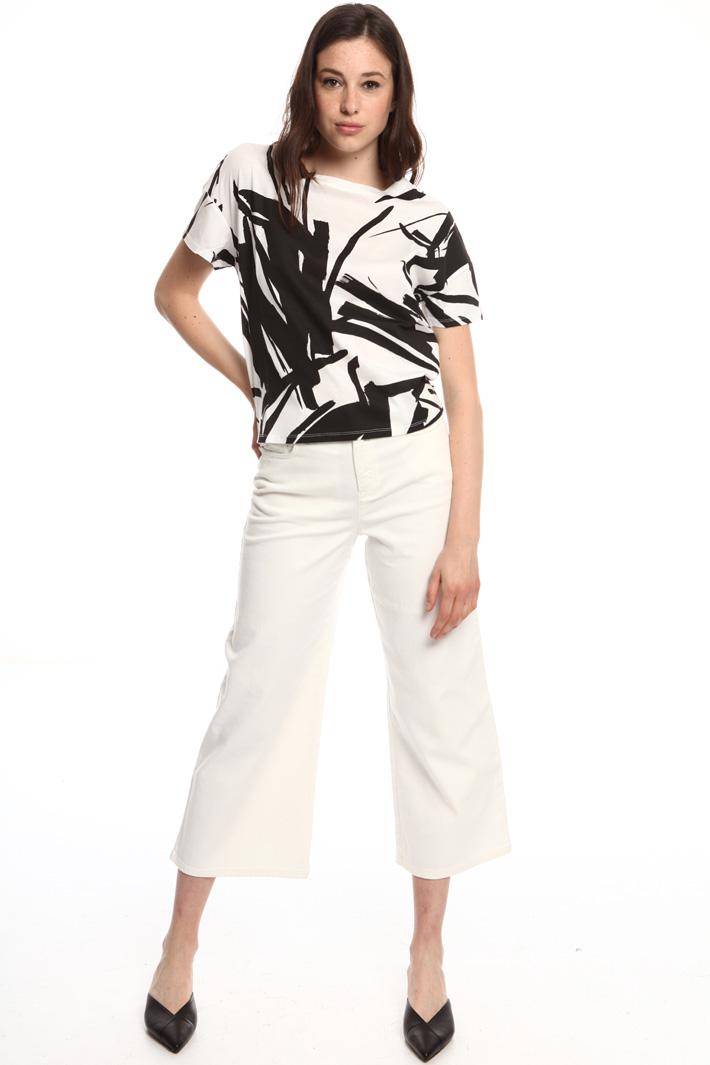 Pure cotton T-shirt Intrend Pure cotton T-shirt Intrend
