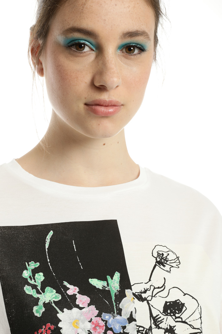 Pure cotton T-shirt Intrend Pure cotton T-shirt Intrend