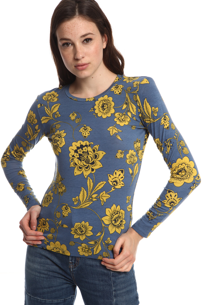 Wool and jersey sweater Intrend Wool and jersey sweater Intrend