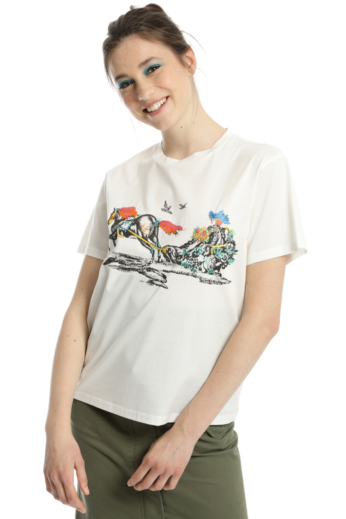 T-shirt in puro cotone Intrend T-shirt in puro cotone Intrend