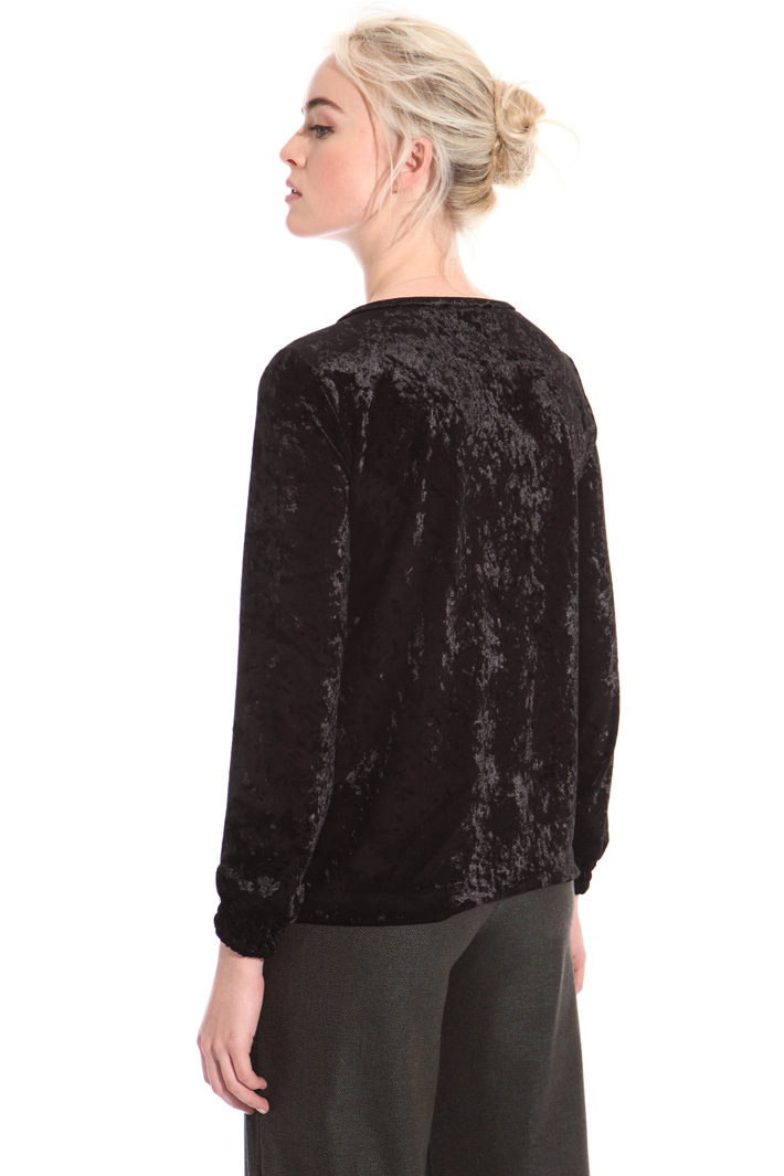 Hammered chenille T-shirt Intrend Hammered chenille T-shirt Intrend