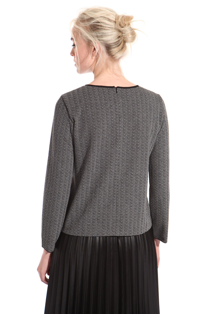 Jacquard jersey sweater Intrend Jacquard jersey sweater Intrend
