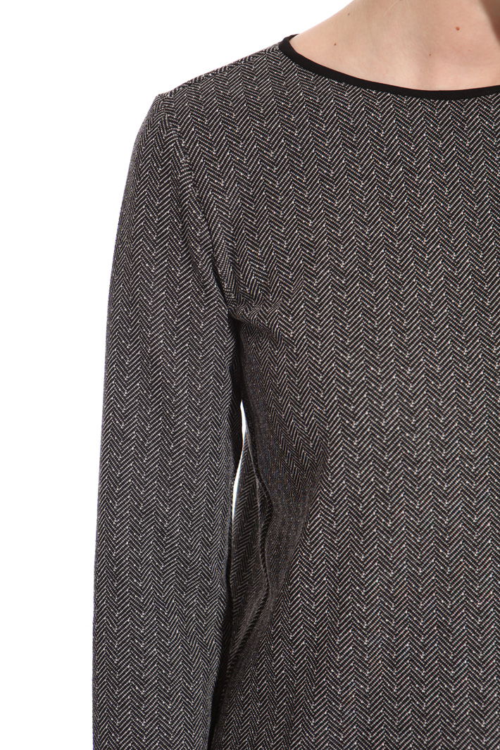 Jacquard jersey sweater Intrend Jacquard jersey sweater Intrend