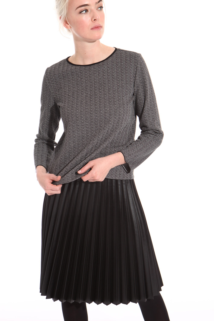 Jacquard jersey sweater Intrend Jacquard jersey sweater Intrend