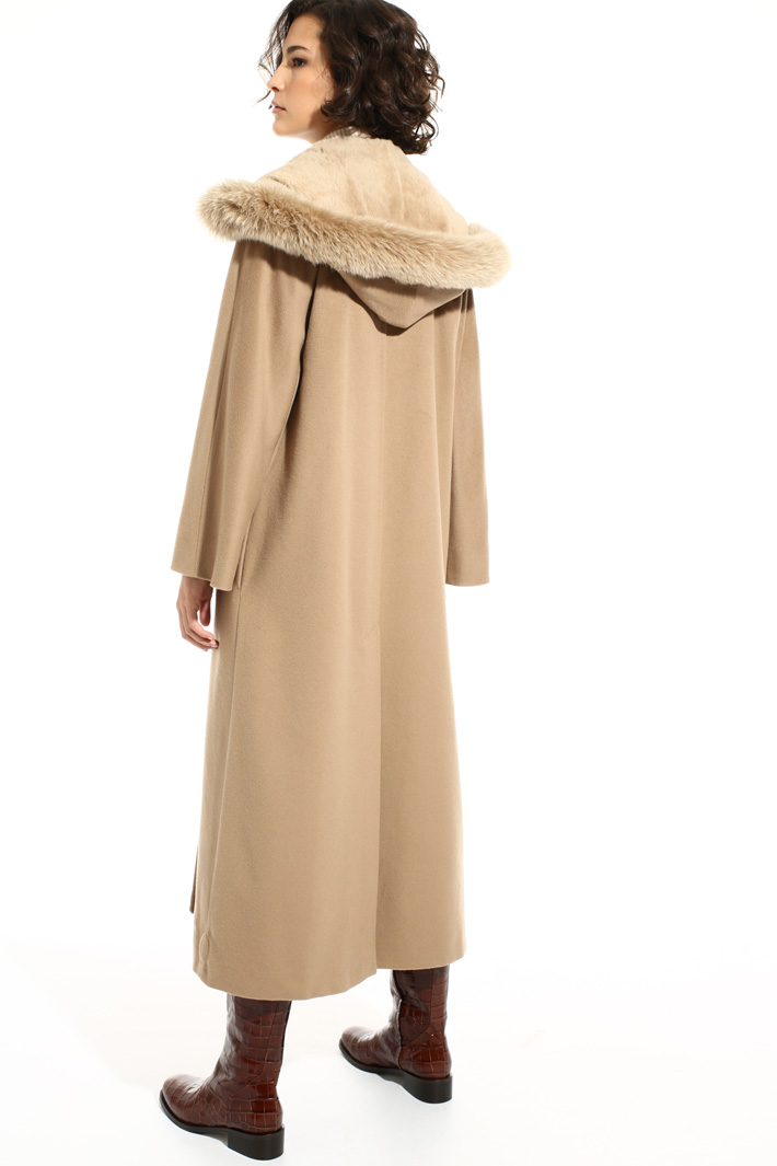 Long hooded coat Intrend Long hooded coat Intrend