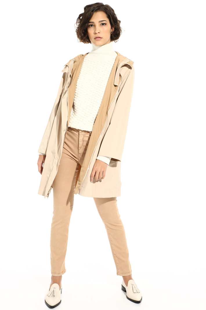 Technical twill parka jacket Intrend Technical twill parka jacket Intrend